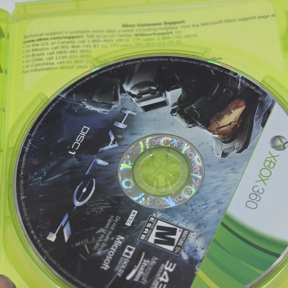 Halo 4 Microsoft Xbox 360 2-Disc Set CIB Master Chief